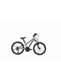 BİSAN BUFFALO ÇOCUK BİSİKLETİ 30 CM V 24 JANT 18 VİTES AÇIK GRİ SİYAH SARI