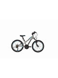 BİSAN BUFFALO ÇOCUK BİSİKLETİ 30 CM V 24 JANT 18 VİTES AÇIK GRİ SİYAH MAVİ