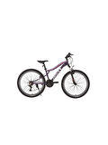 BİSAN GAZELLA DAĞ BİSİKLETİ 35 CM V 26 JANT 21 VİTES METALİK MOR AÇIK PEMBE