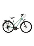 BİSAN TRX 8300 CİTY ŞEHİR BİSİKLETİ 45 CM DİSK FREN 700C 27 VİTES ÇAĞLA YEŞİLİ BEYAZ SARI