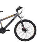 BİSAN COOPER DAĞ BİSİKLETİ 37 CM HD 27.5 JANT 21 VİTES FÜME SİYAH TURUNCU