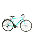 BİSAN HARDY ŞEHİR BİSİKLETİ 42 CM V 26 JANT 21 VİTES TURKUAZ SİYAH BEYAZ