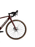 BİSAN REACTİVE YOL BİSİKLETİ 54 CM DİSK FREN 700C JANT 11 VİTES MAT KOYU BORDO KREM