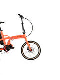 BİSAN E-FOLDING STRİKE ELEKTRİKLİ KATLANIR BİSİKLET 46 CM DİSK FREN 20 JANT 9 VİTES NEON TURUNCU SİYAH