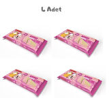 Riverz Çilekli Gofret (100 Gr) Garfield 4 Adet