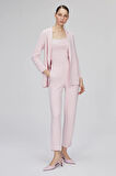 Join Us Kadın Beli Kordonlu Cepli Pantolon 0052 Pembe