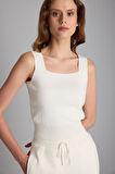 Kare Yaka Triko Crop Top