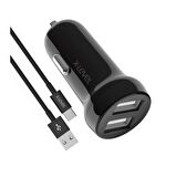 X-Level X-Chargerdrivec 15 Watt Type-C Kablolu Araç Şarj Adaptörü