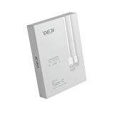 Deji Samsung Type-C Şarj ve Data Kablosu Beyaz 1.2M