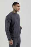 Airlife Stronger High RSI 5 7 Sıfır Yaka Erkek Sweatshirt Füme