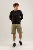 Airlife Saturn UR7 Pro I Sıfır Yaka Erkek Sweatshirt Siyah