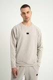 Airlife Foursquare Erkek Sıfır Yakalı Sweatshirt Taş