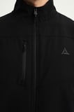 Airlife Professional SR1 Vogue-26 Erkek Tam Boy Fermuarlı Ceket Siyah