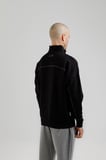 Airlife Sportswear Erkek Dik Yakalı ve Yarım Fermuarlı Sweatshirt Siyah
