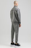 Airlife Sportswear Erkek Dik Yakalı ve Yarım Fermuarlı Sweatshirt Titanyum
