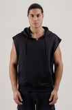 Airlife Sportswear Erkek Kolsuz Kapüşonlu Sweatshirt Lacivert