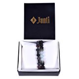JTKB19092 JANTİ AQUAMARİN AKİK LAV DOĞALTAŞ KOMBİN BİLEKLİK