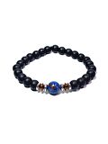 JTAW24DOB1354 JANTİ BİLEKLİK ORİJİNAL CEYT HEMATİT ONYX DOĞALTAŞ 10 MM ve 8 MM