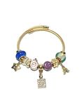 JTAW24ÇEB1432 JANTİ ÇELİK BİLEKLİK - PANDOORANIN CHARMLARI GOLD RENK KARARMAZ
