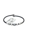JTSS26BLK1760 PASLANMAZ ÇELİK BİLEZİK SİLİKON KAPLAMA ZİRKON TAŞLI ONYX ve HEMATİT DOĞALTAŞLI GARANTİLİ JANTİ BİLEKLİK