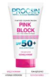 Procsin Pink Block Aydınlatıcı SPF50+ Güneş Kremi 50 ml
