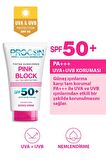 Procsin Pink Block Aydınlatıcı SPF50+ Güneş Kremi 50 ml