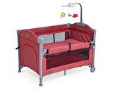 Baby2Go 2254 Culla Anne Yanı Oyun Parkı Park Yatak 70 X 110 Cm Kırmızı