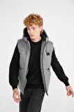 OUTERWEAR PADDED VEST YELEK