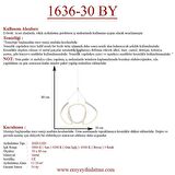 1666-1 B Led Tekli Beyaz Avize