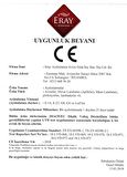 1666-1 B Led Tekli Beyaz Avize