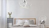 5100-3 Krom Led Avize