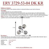 Topaç 4 lü Dikey Krom Avize