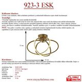 923-3 3'lü Eskitme Led Avize