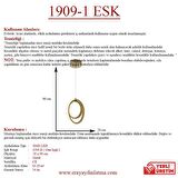 1909-1 Eskitme Tekli Led Avize