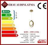 1909-1 Eskitme Tekli Led Avize