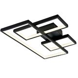 4007 Siyah Led Avize