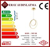 505 Sarı Led Avize