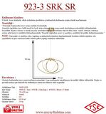 923-3 Sarı Sarkıt Led Avize
