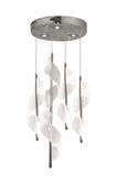 P9099-4+1 5 Li Krom Led Avize
