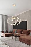 923-4 Sarkıt 4'lü Led Sarı Avize