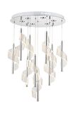 P7077-10 10lu Krom Sarkıt Led Avize