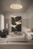 1205-3+1 4lü Sarkıt Led Avize