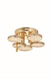 1207-5 GD 5 li Sarı Led Avize