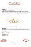 9253 Ledli Gold Plofonyer Avize