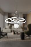 2578-40 Krom Led Avize