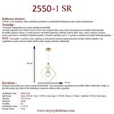 2550-1 Gold Led Avize