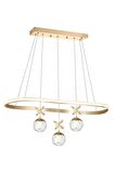 4025-3 SR 3 Toplu Gold Led Avize
