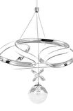 9278-30 Krom Led Avize