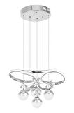 Eray Aydınlatma 9278-50 KR 4 Toplu Krom Led Avize