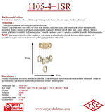 Eray Aydınlatma 1105-4+1 5li Sarkıt Led Avize